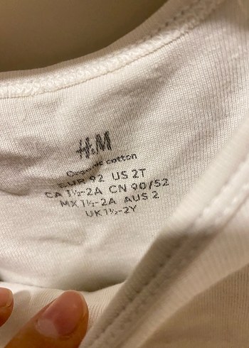 H&m 2 yaş ikili zıbın - Görsel 5