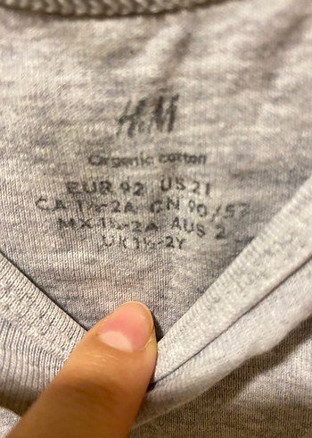 H&m 2 yaş ikili zıbın - Görsel 3