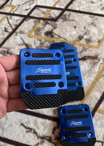 Mavi Spor Pedal Kapağı Seti