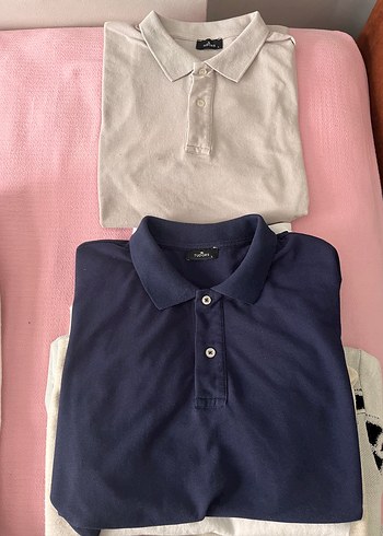 Erkek Düğmeli Polo Yaka Kısa Kollu Tişört 2 ÜRÜN FİYATI