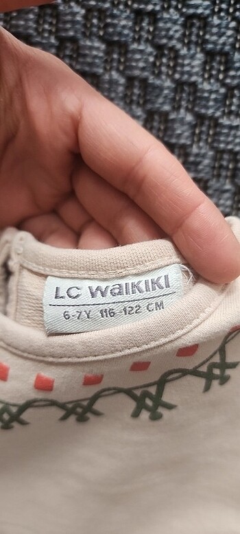 6 Yaş Beden ten rengi Renk LCW Kız Çocuk Elbise 6-7 yaş