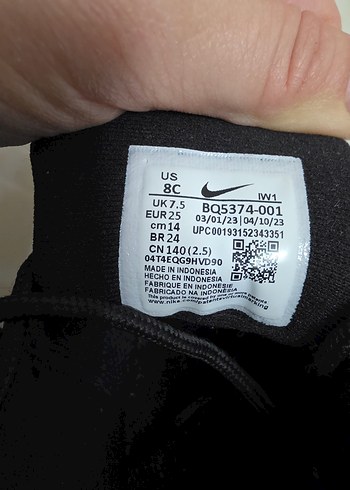 Nike Siyah Erkek Çocuk Spor bot - Görsel 3