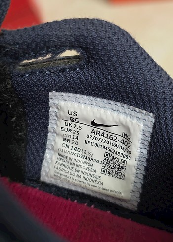 Nike pico 5 spor ayakkabı unisex 25 no - Görsel 5