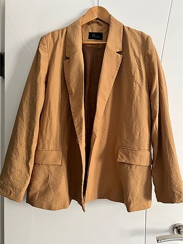 LC Waikiki Keten camel bleazer ceket