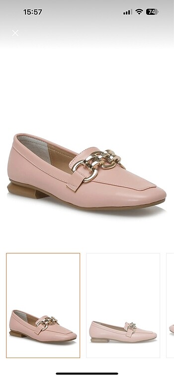 Butigo loafer ayakkabı