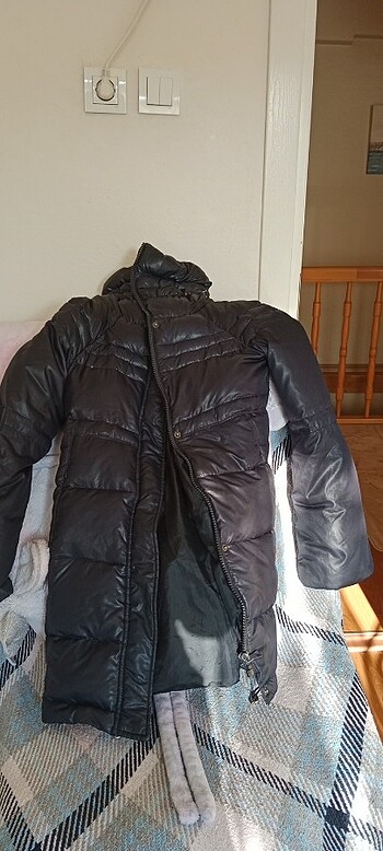 Zara kaz tuyu sısme mont