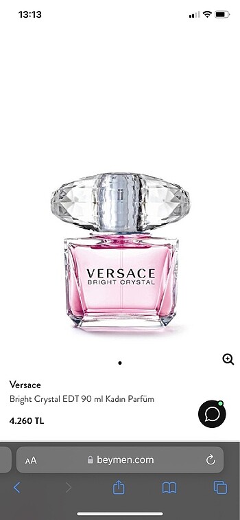 VERSACE BRIGHT CRYSTAL