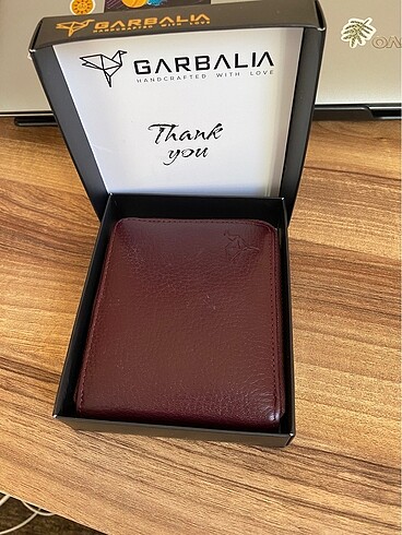  Beden Garbalia unisex bordo cüzdan. Orijinal üründür. Temiz kullanılmı