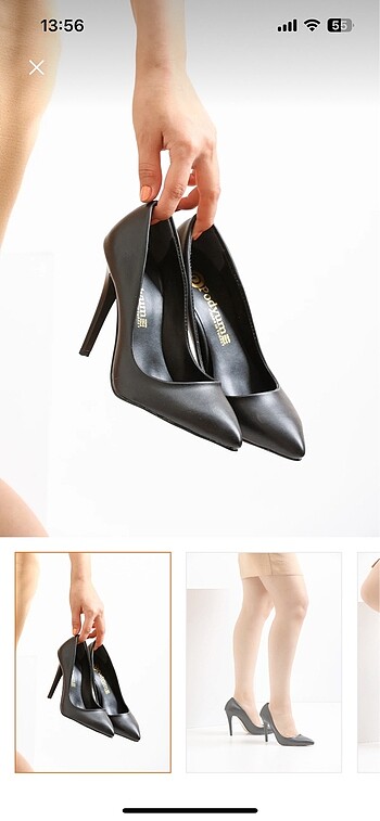 Siyah stiletto