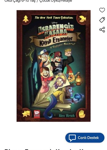 Esrarengiz Kasaba Kayıp Efsaneler Çocuk Kitabı