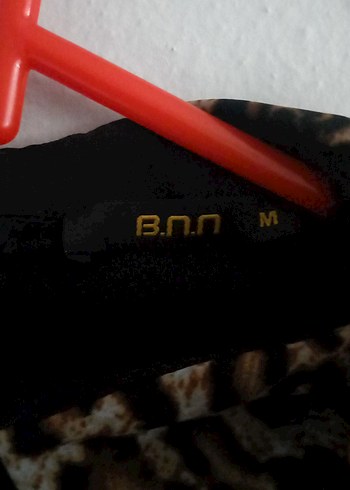 Siyah Leopar Desenli Uzun Kadın Tunik - Görsel 4