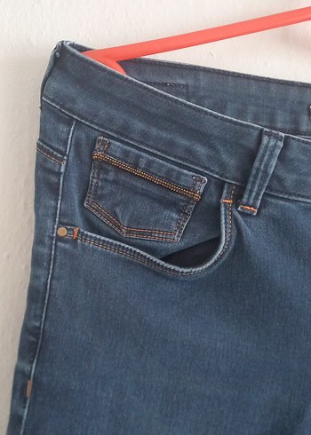 Lacivert Kadın Denim Pantolon - Görsel 2