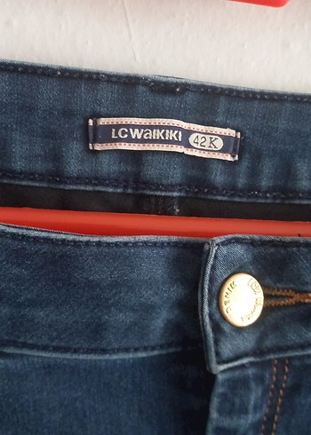 Lacivert Kadın Denim Pantolon - Görsel 3