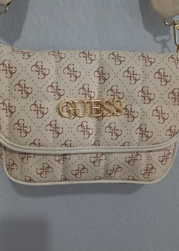 Bej Baskılı Kadın Omuz Çantası - Görsel 2