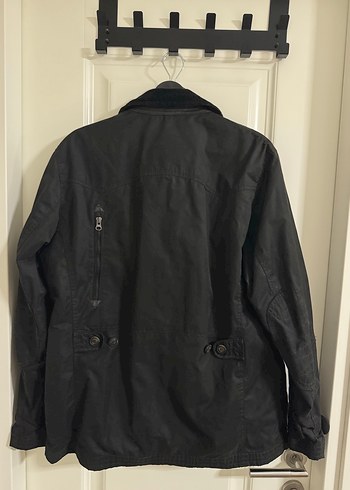 Barbour wax tarzı Massimo Dutti kaban - Görsel 7