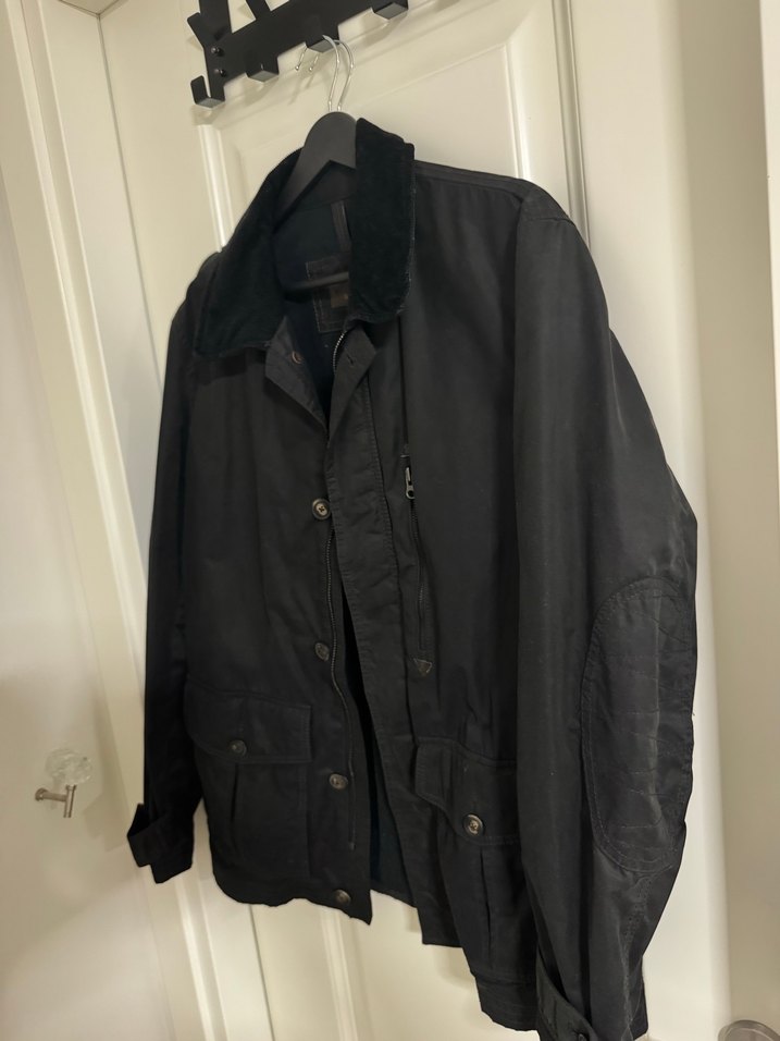 Barbour wax tarzı Massimo Dutti kaban - Görsel 2