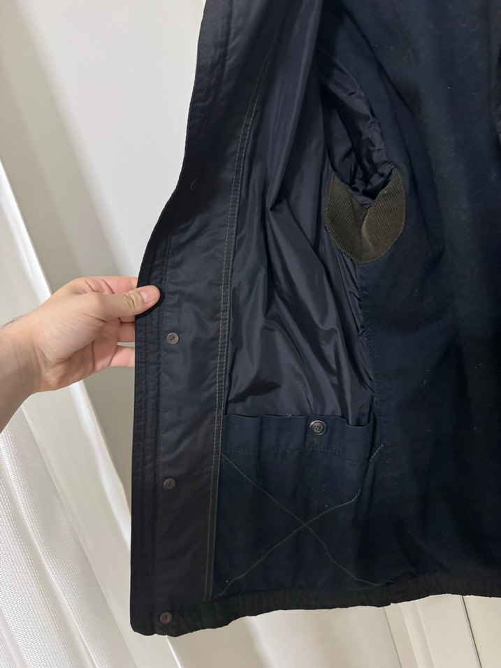 Barbour wax tarzı Massimo Dutti kaban - Görsel 4