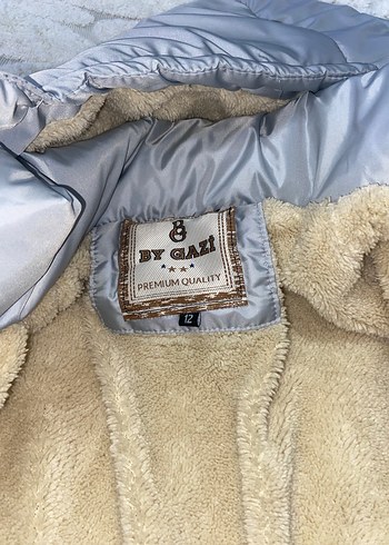 Gri Kısa erkek çocuk Kış Montu - Görsel 5