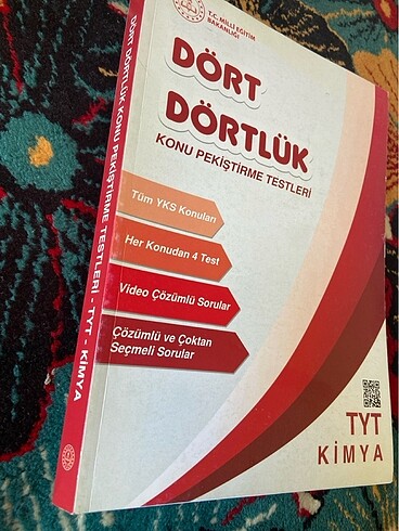  Tyt dört dörtlük kimya