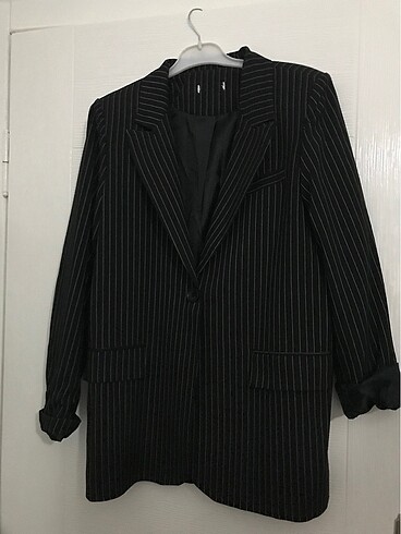 Çizgili Blazer Ceket