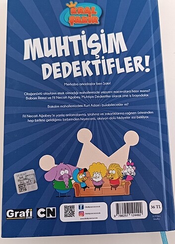  Beden Kral Şakir muhtişim dedektifler kitabı