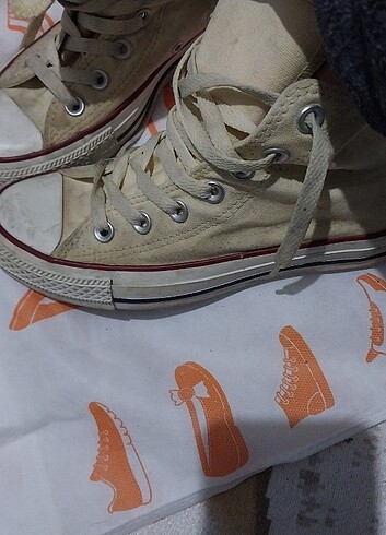 36 Beden ten rengi Renk Orjinal CONVERSE 