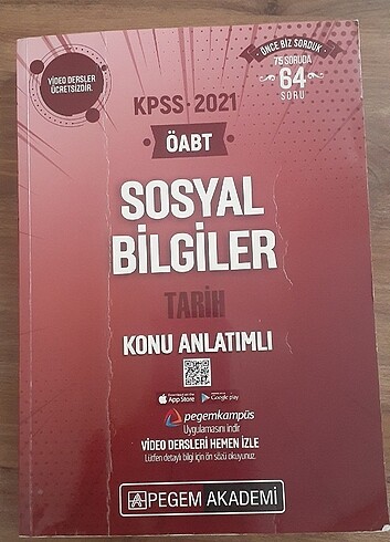 Kpss pegem yayıncılık sosyal bilgiler öabt