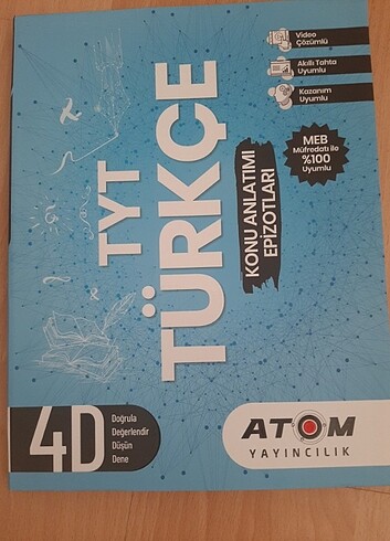 TYT Türkçe Konu Anlatımı Epizotları Atom Yayıncılık 
