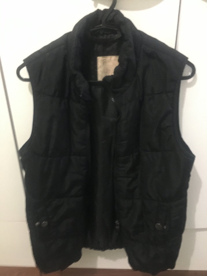 Siyah Kemerli Kadın Yelek - Görsel 3