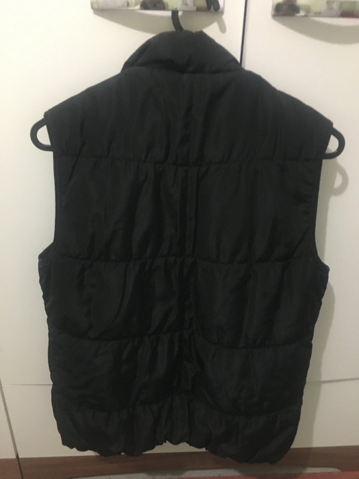 Siyah Kemerli Kadın Yelek - Görsel 2