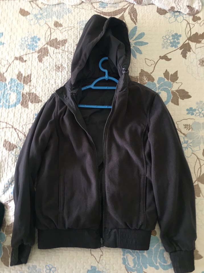 Siyah Fermuarlı Kadın Spor Ceket - Görsel 5