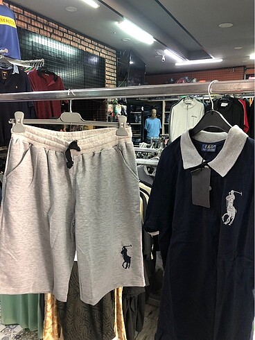 Polo Ralph Lauren Şortlu Polo yakalı takım kaydırın