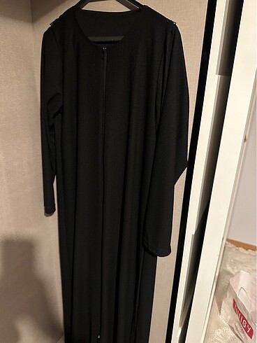 Siyah uzun namaz elbisesi