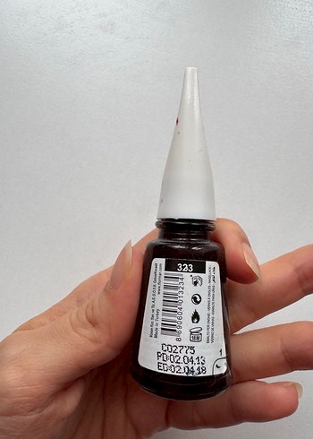 Flormar Flormar Bordo Oje 11 ml