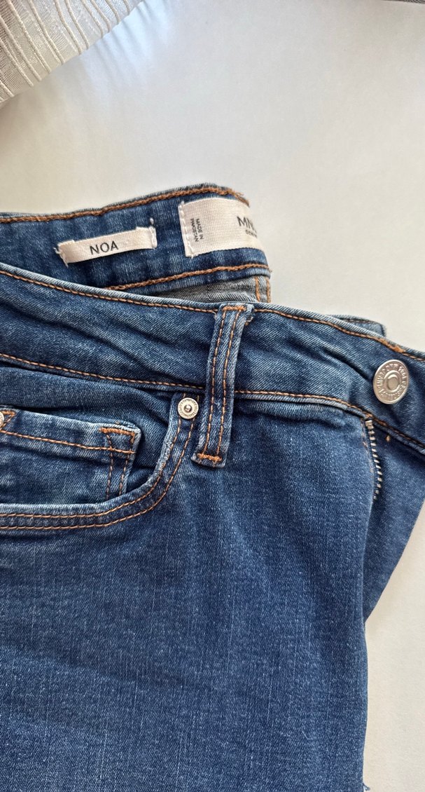 Kadın Koyu Mavi Kot Pantolon - Görsel 2