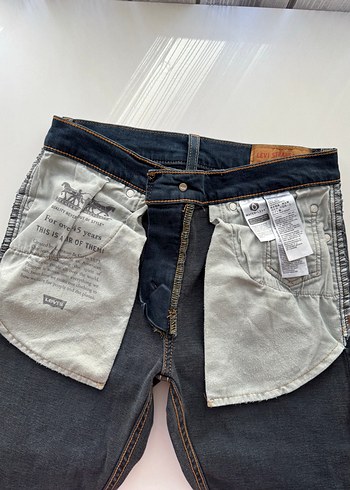 Levi's 512 Erkek Mavi Denim Jean w28 l32 - Görsel 6