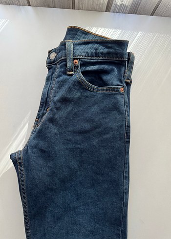 Levi's 512 Erkek Mavi Denim Jean w28 l32 - Görsel 2