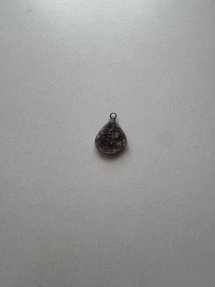 Mor Ametist Kolye Ucu - Görsel 2