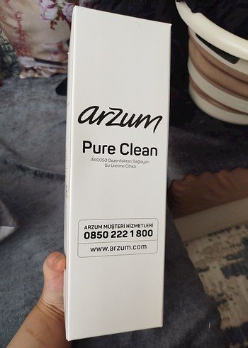  Beden Renk Arzum Beyaz ve Gri dezenfektan yapma makinesi