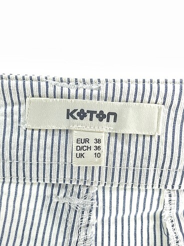 38 Beden çeşitli Renk Koton Mini Etek %70 İndirimli.