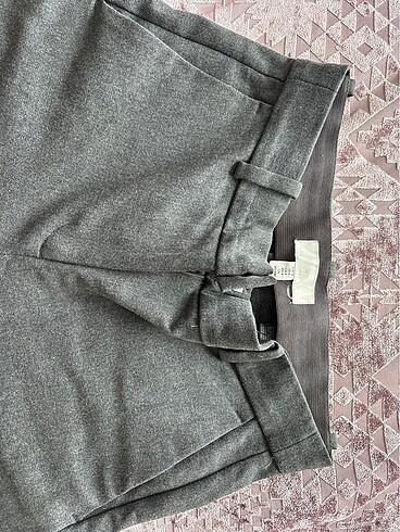Gri kumaş pantolon - Görsel 3