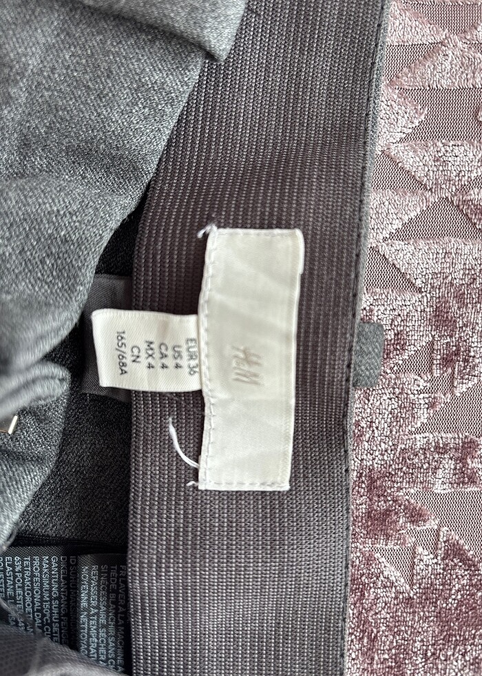 Gri kumaş pantolon - Görsel 5