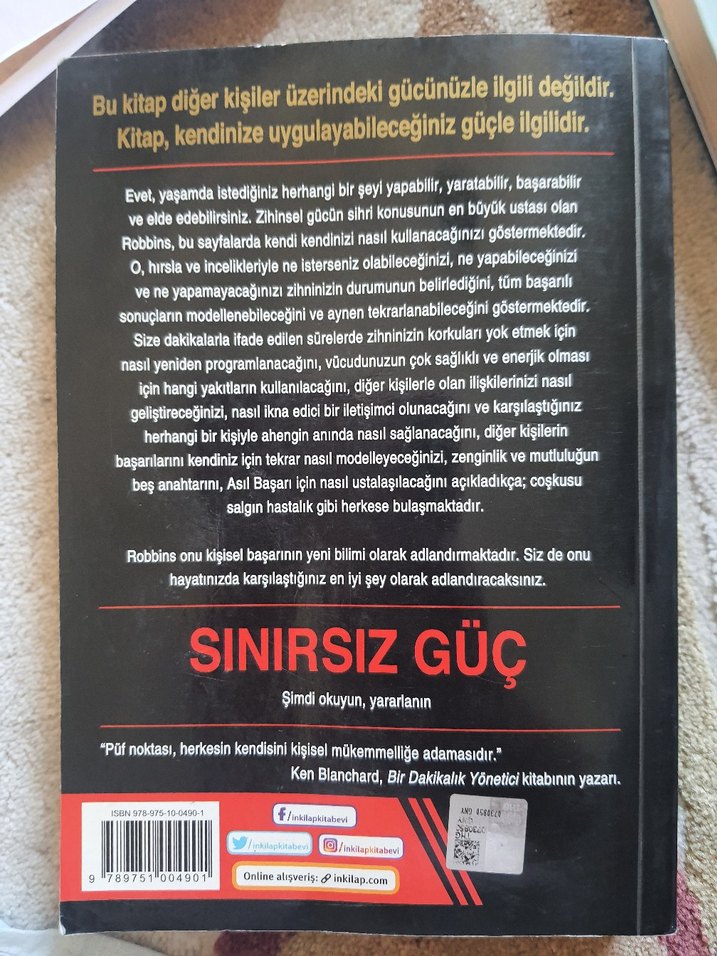 Sınırsız Güç - Kişisel Başarı Kitabı - Görsel 2