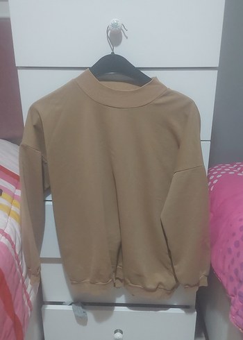 Diğer Bej Rahat Sweatshirt