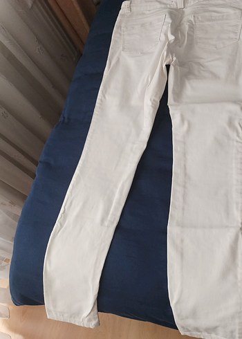 Adl Beyaz Kadın Skinny Denim Pantolon - Görsel 2