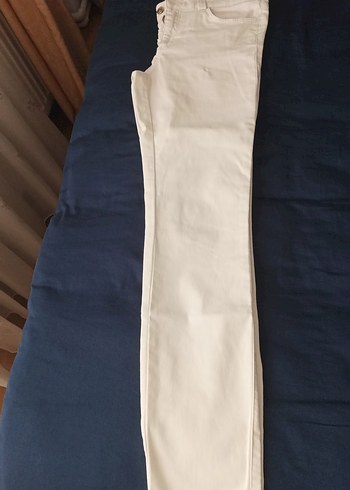 Adl Beyaz Kadın Skinny Denim Pantolon - Görsel 4