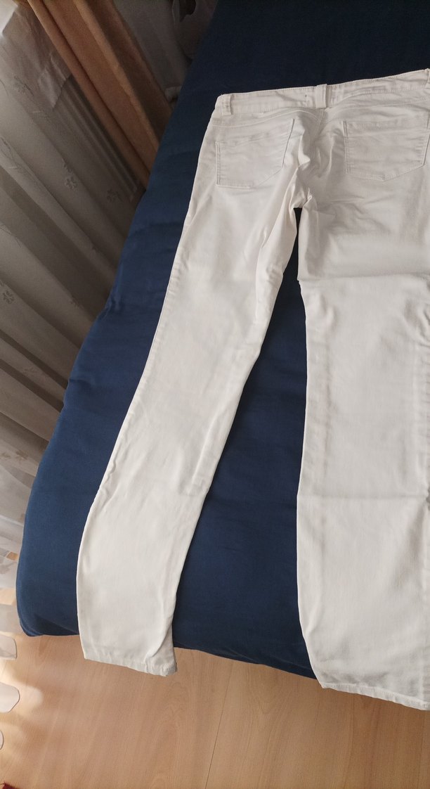 Adl Beyaz Kadın Skinny Denim Pantolon - Görsel 2