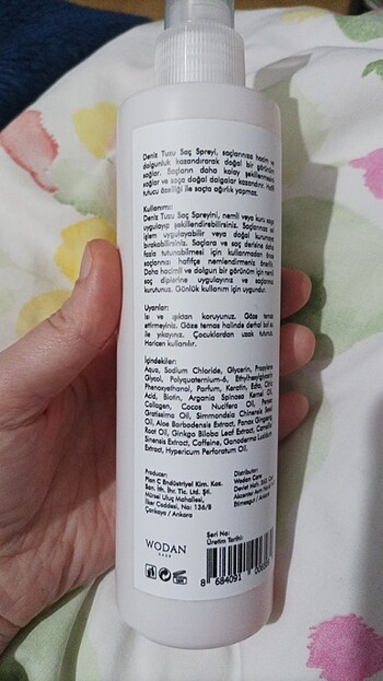 Wodan Care Saç Spreyi  - Görsel 2
