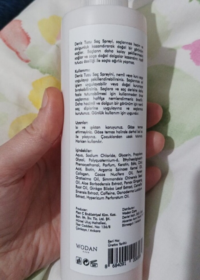 Wodan Care Saç Spreyi  - Görsel 2