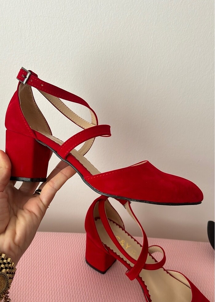 5 cm topuklu ayakkabı - Görsel 3